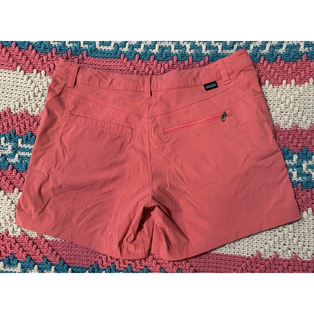 Retired-Patagonia Meridian Board Shorts Womens Size 6 Salmon Outdoor Hiking Pink
